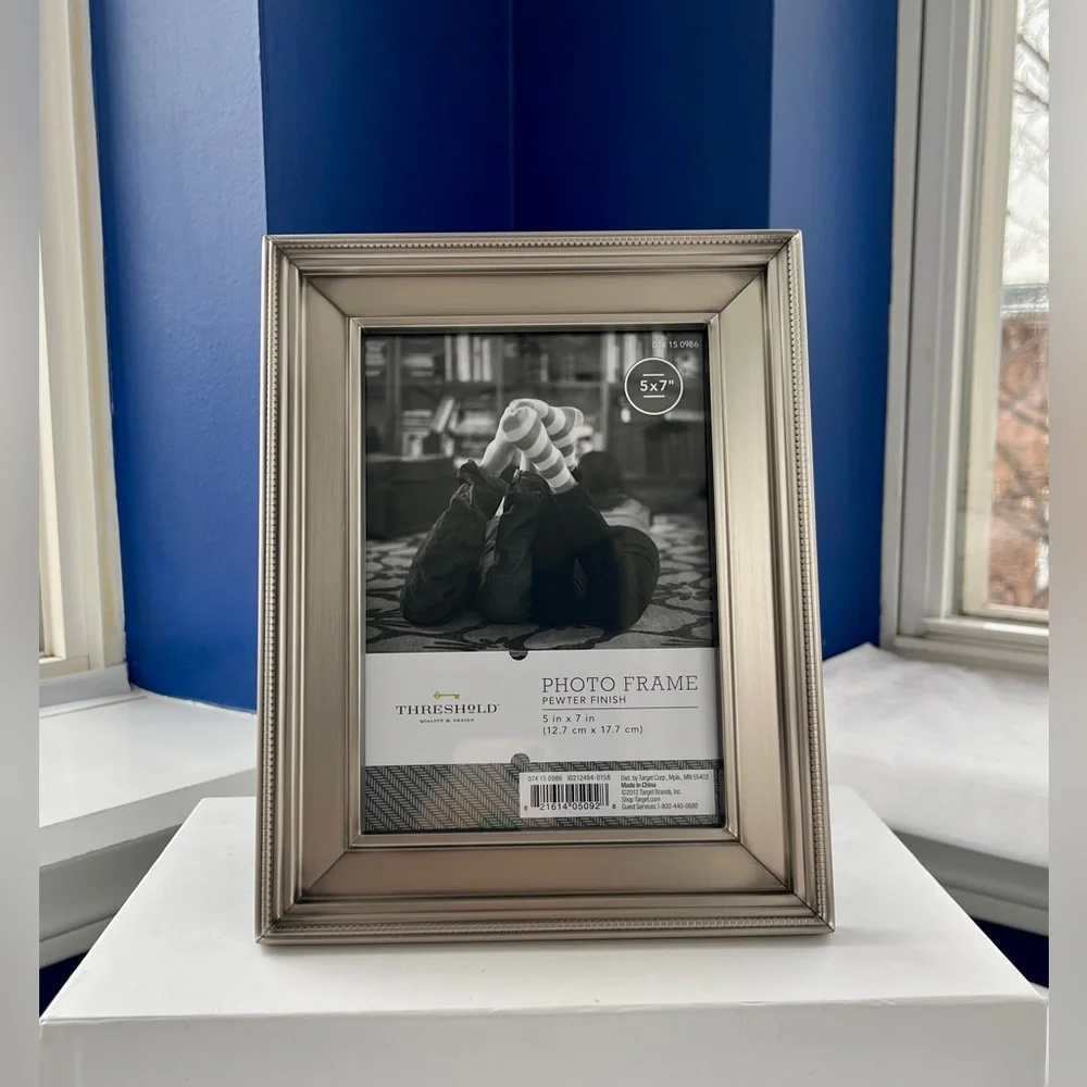 Threshold Silver Pewter Finish Frame